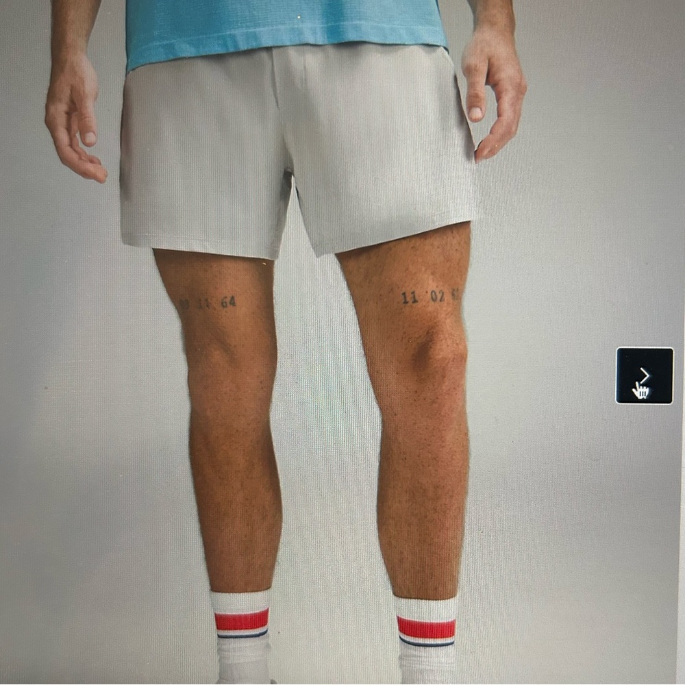 Men’s Lululemon Pace Breaker liner less short 7”